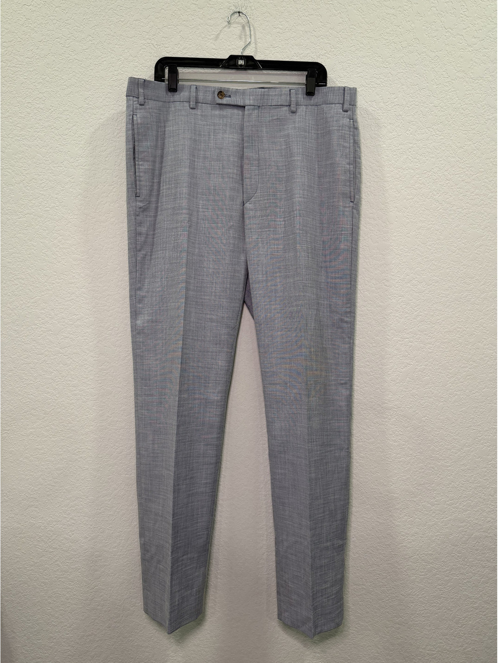 Lauren Ralph Lauren Men's Gray/Blue Dress Pants - 36x34